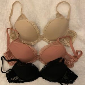 Natori Feathers Bras - set of 3